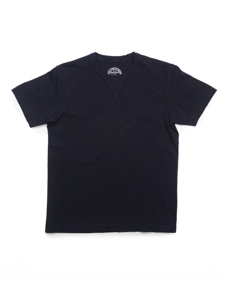 The Hudson Slub Tee in Navy