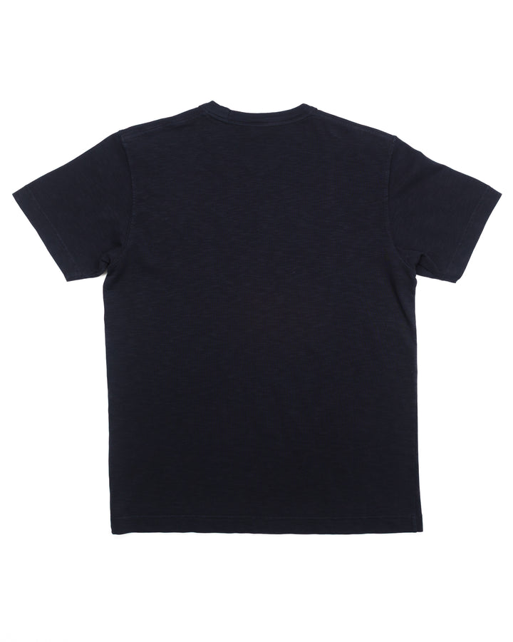 The Hudson Slub Tee in Navy