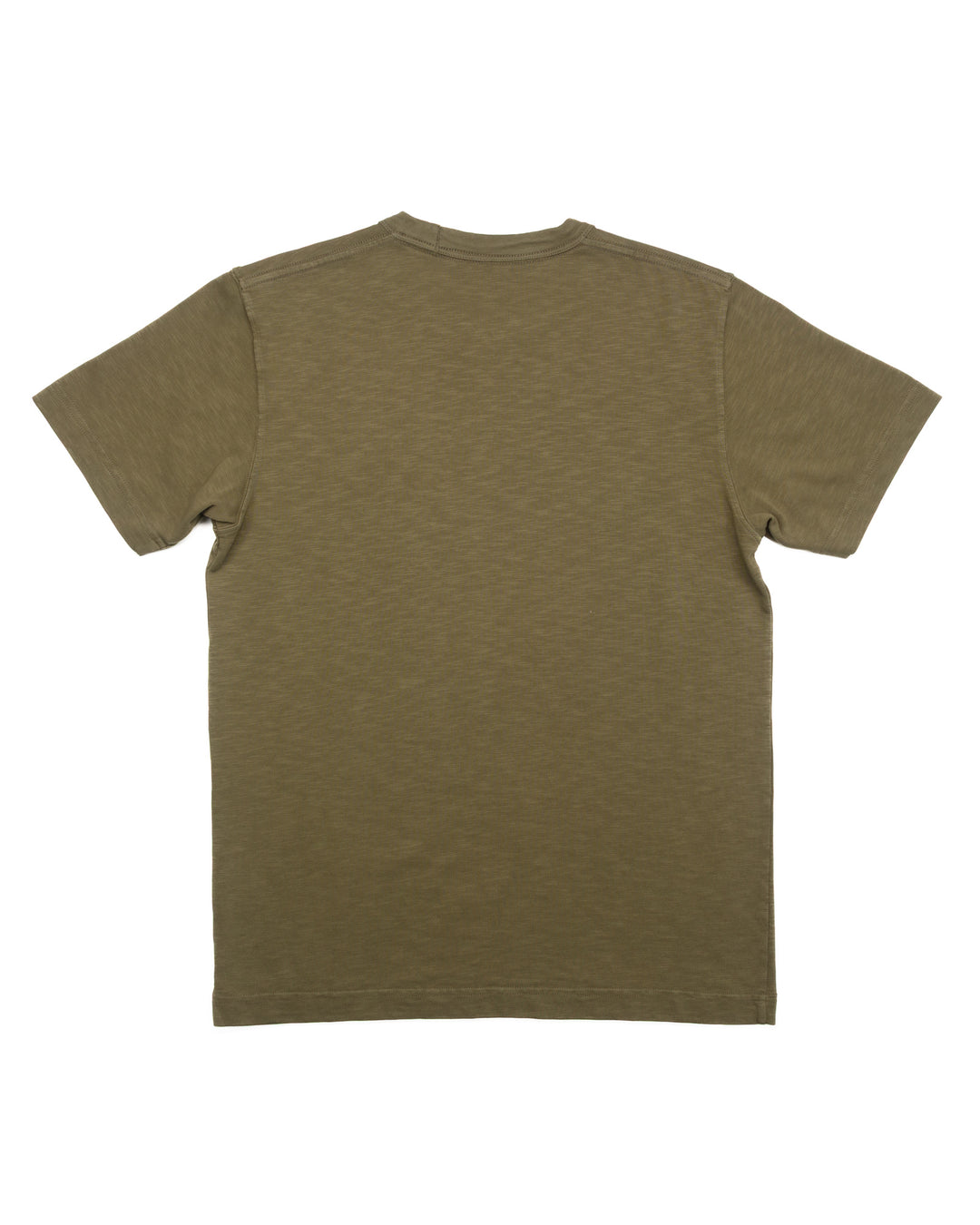 The Hudson Slub Tee in Army