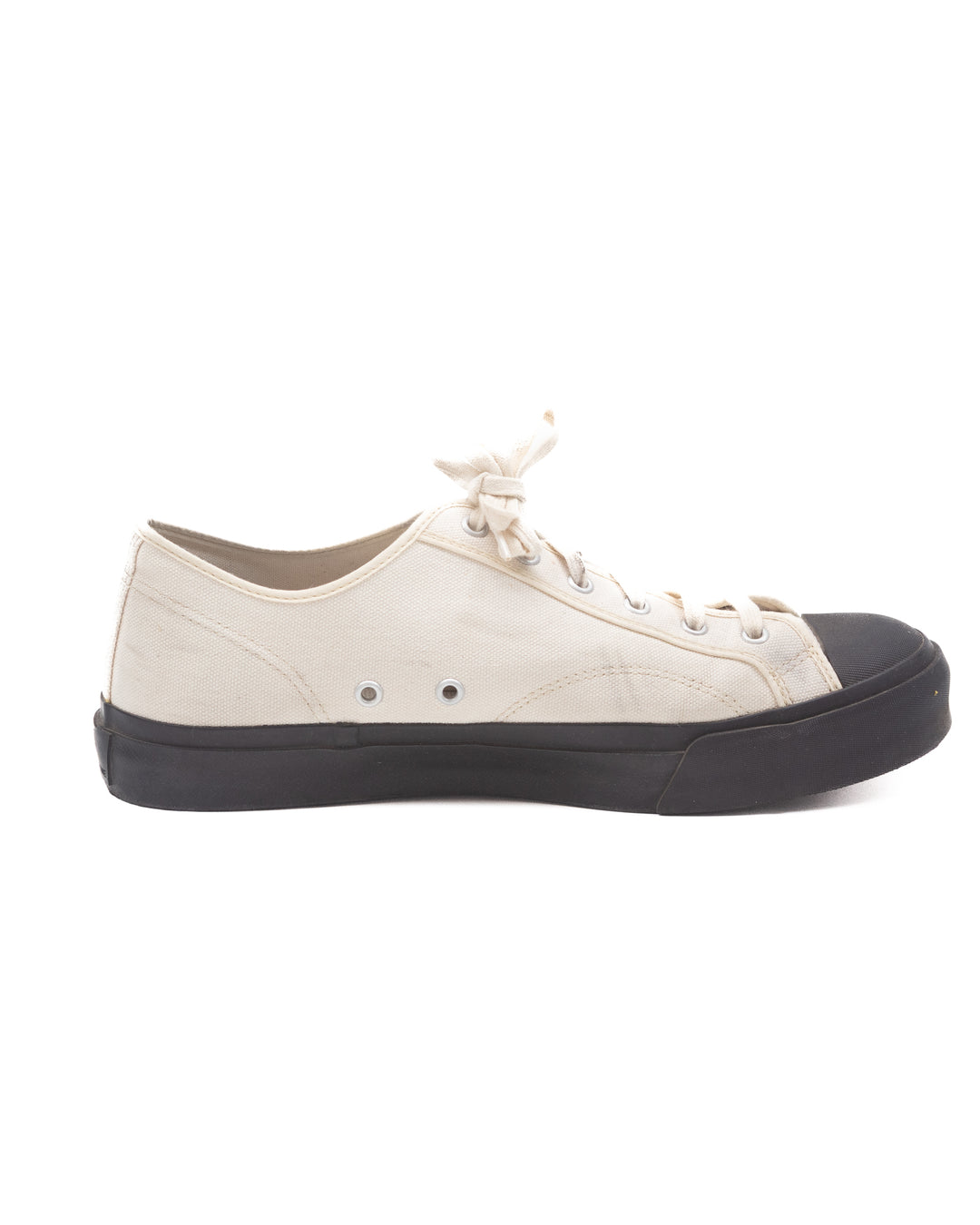 Low Trainer in Natural & Black #1518