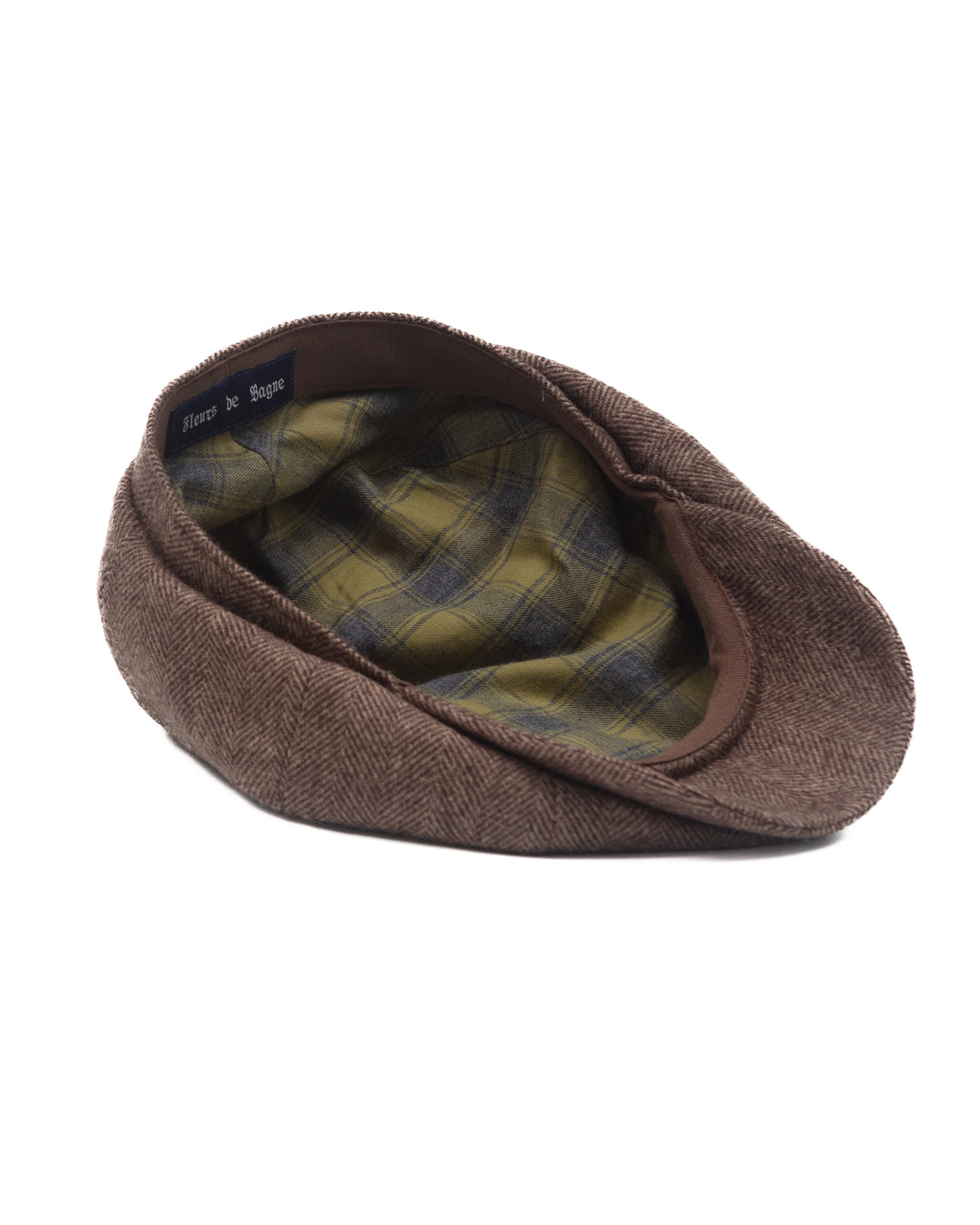 Wool Cap in HBT Brown #1520