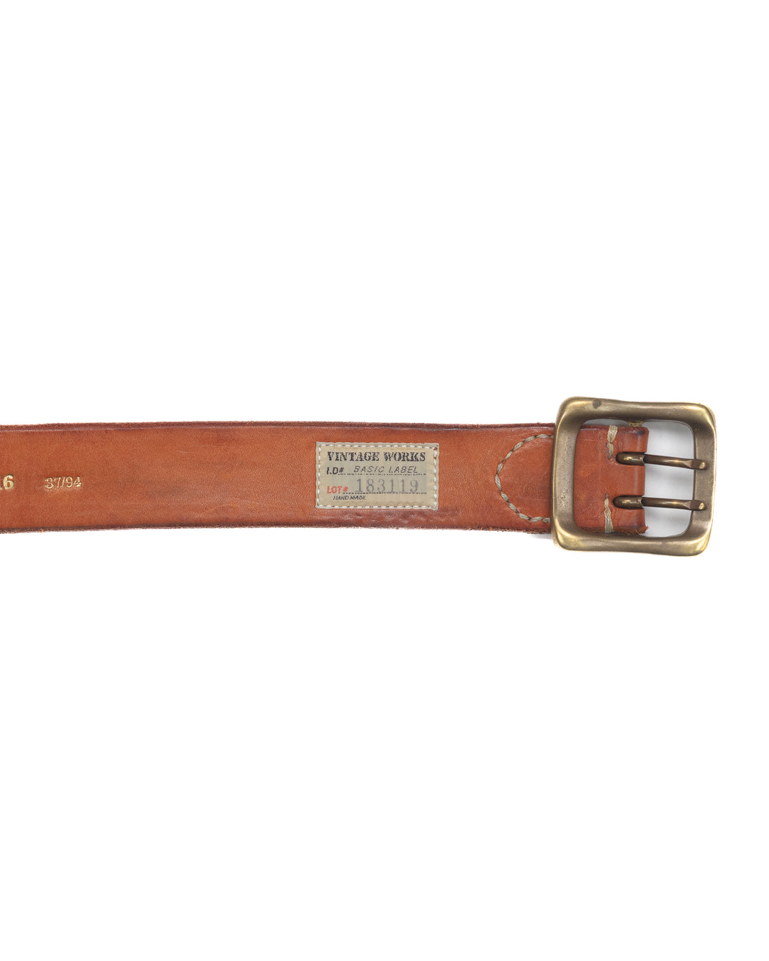 183119 Leather Belt #1521