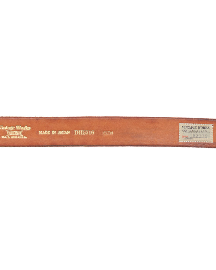183119 Leather Belt #1521