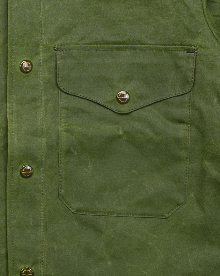 7073-WX Heavy Shirt  in Light Green