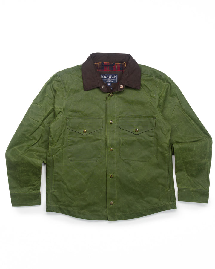 7073-WX Heavy Shirt  in Light Green