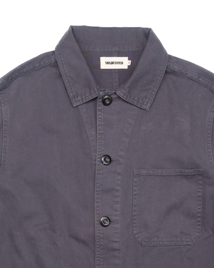 Ojai Jacket in Organic Charcoal Foundation Twill #1493
