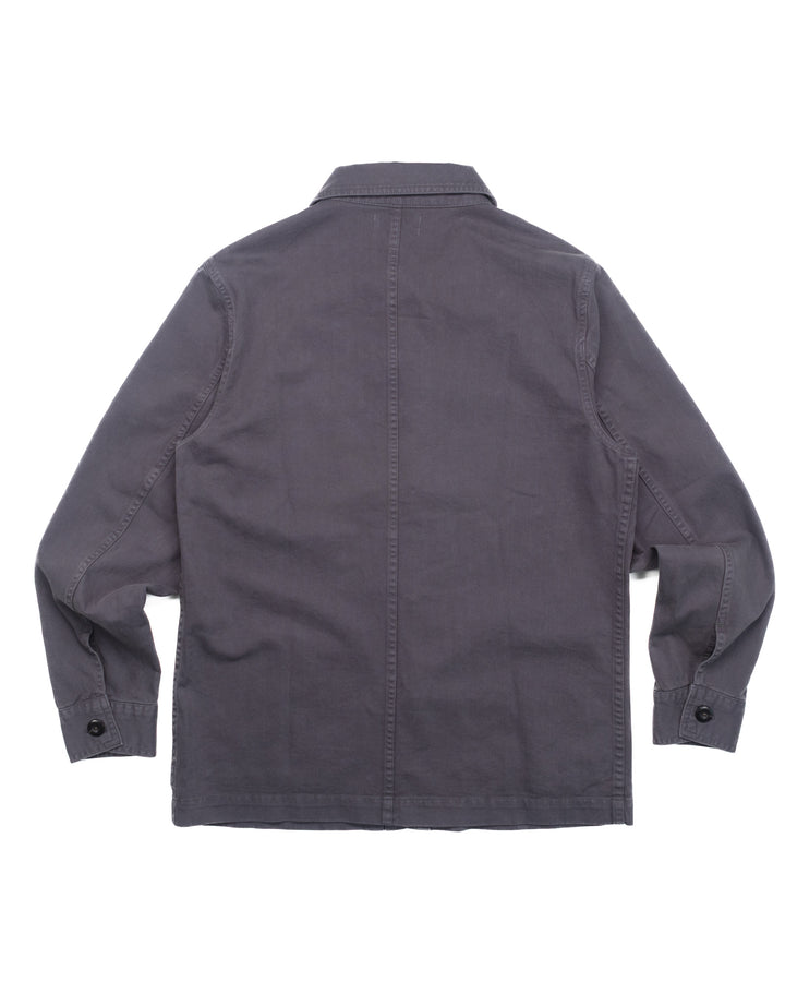 Ojai Jacket in Organic Charcoal Foundation Twill #1493