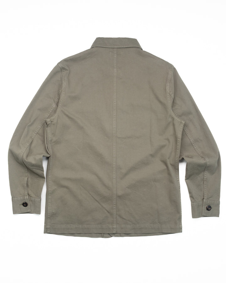 Ojai Jacket in Smoked Olive Foundation Twill #1492