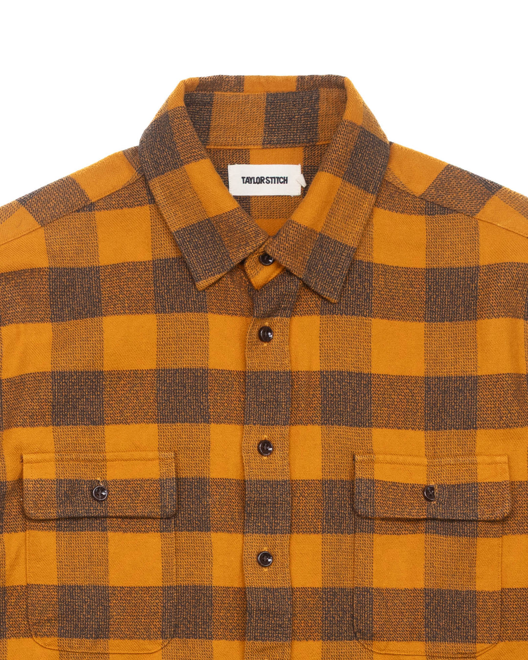The Yosemite Shirt in Saffron Buffalo Check #1495