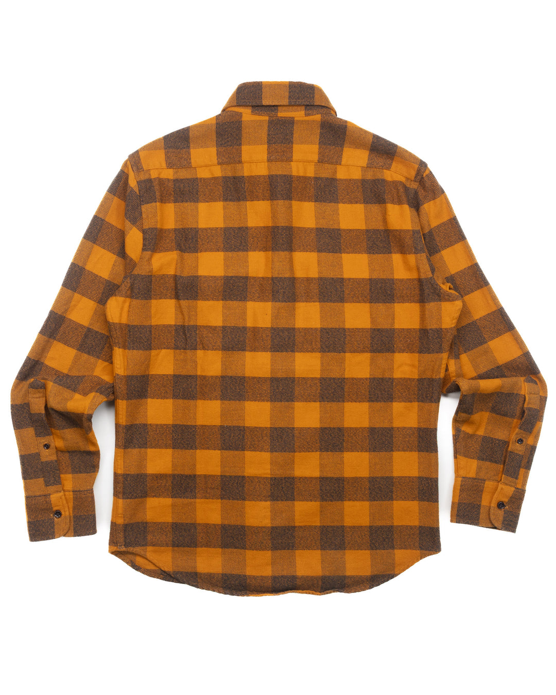 The Yosemite Shirt in Saffron Buffalo Check #1495