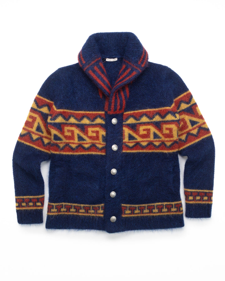 The Shawl Collar Jacket in Blue