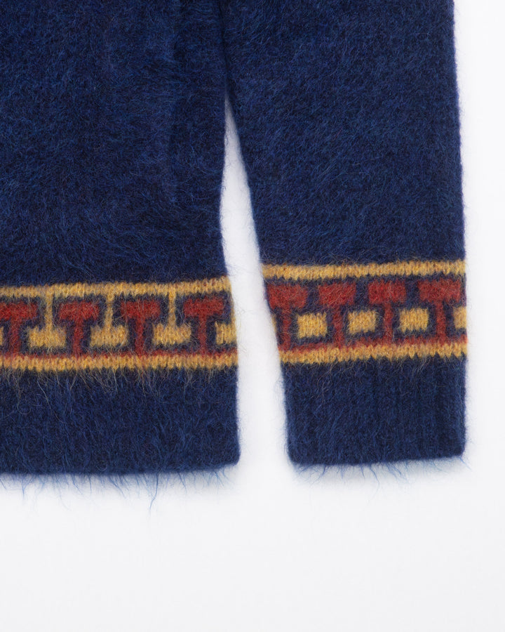 The Shawl Collar Jacket in Blue