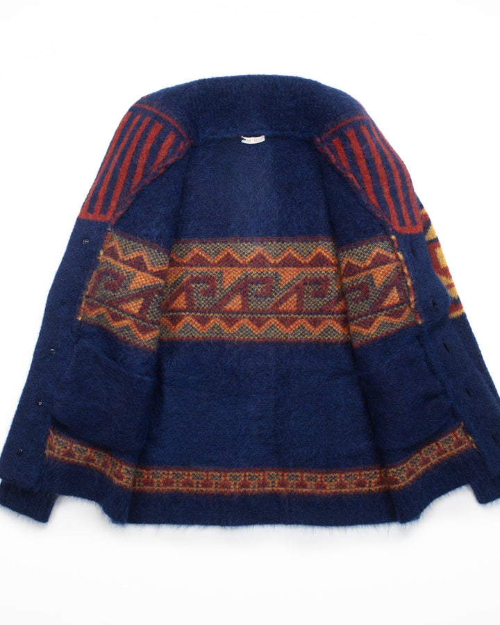 The Shawl Collar Jacket in Blue