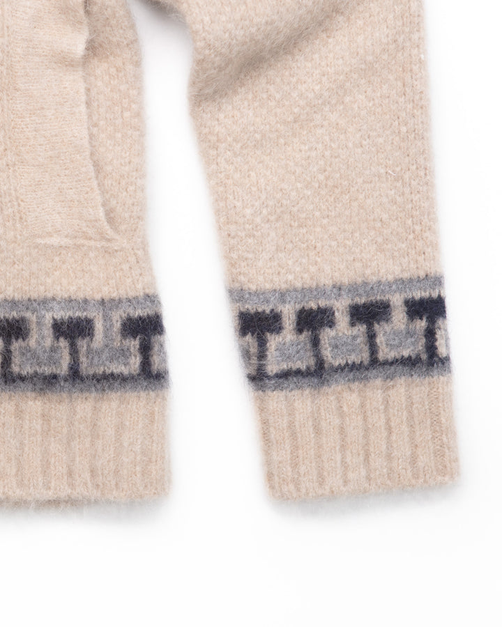 The Shawl Collar Jacket in Sand