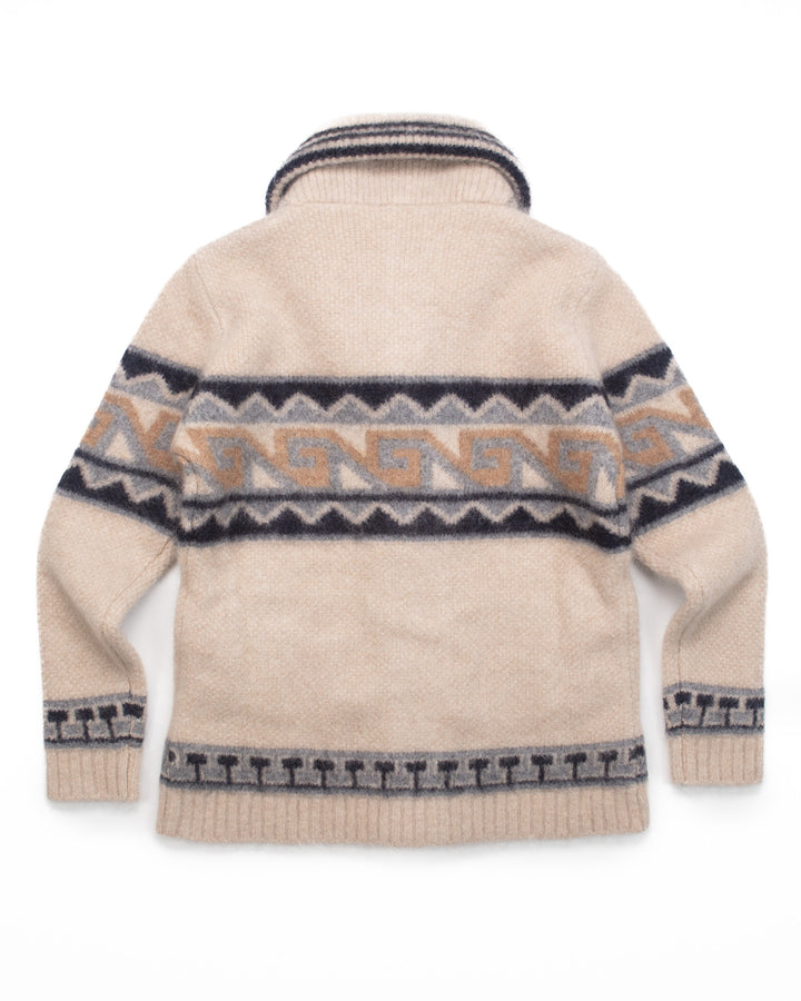 The Shawl Collar Jacket in Sand