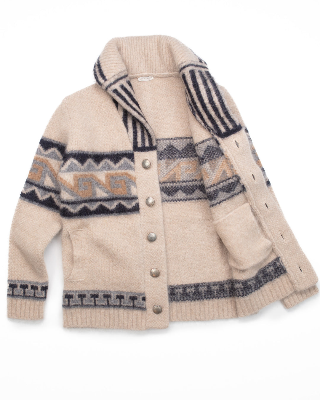 The Shawl Collar Jacket in Sand