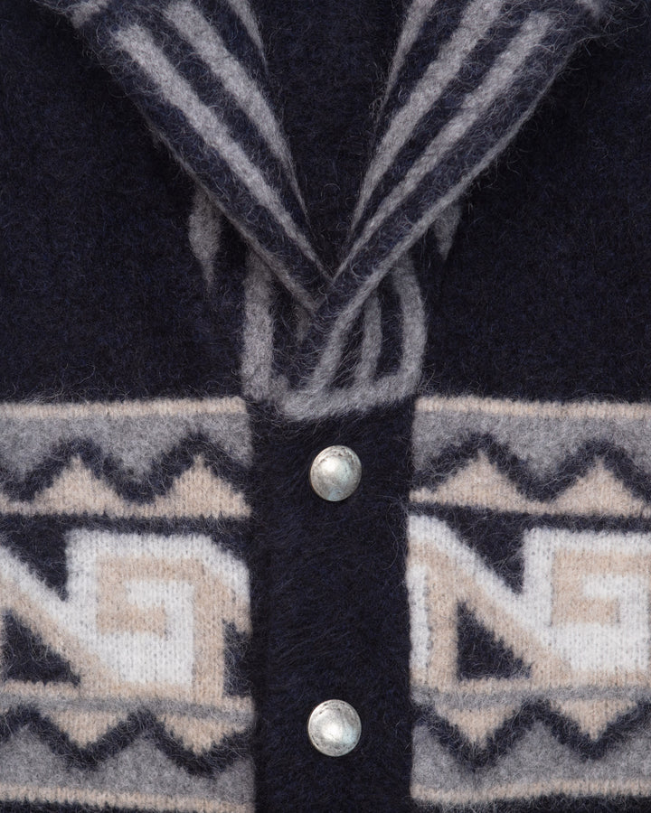 The Shawl Collar Jacket in Navy