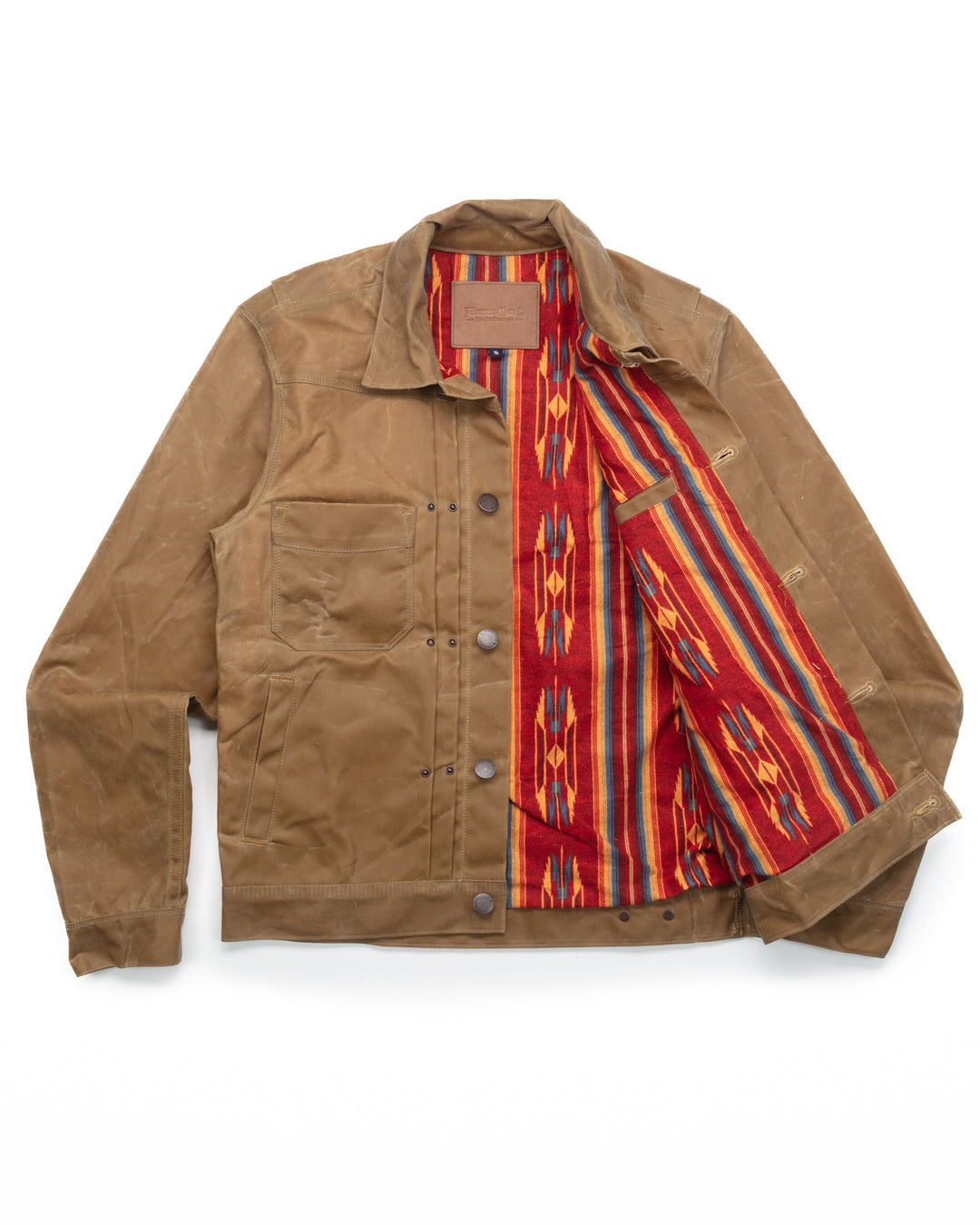 Waxed Riders Jacket - Tumbleweed