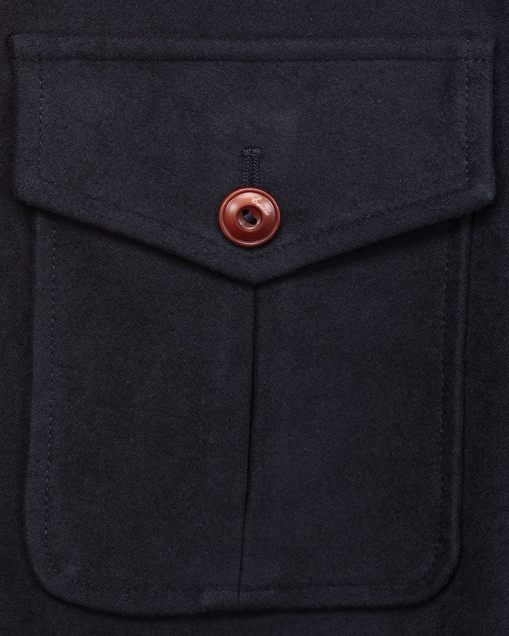 Fioravan Iconic Jacket in Navy Moleskin