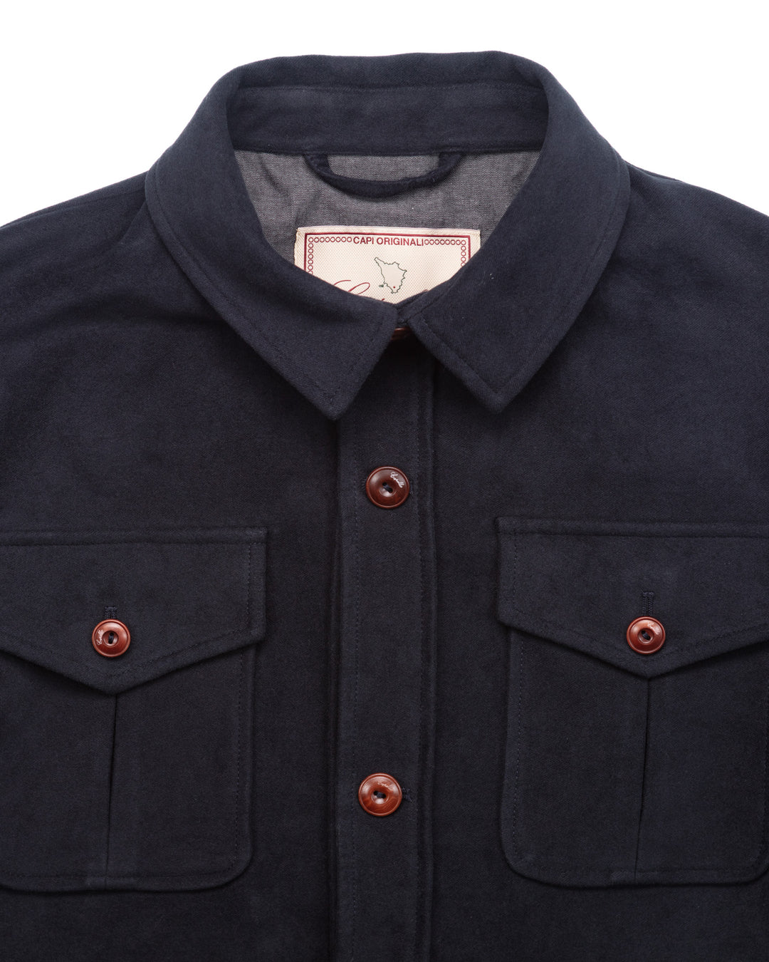 Fioravan Iconic Jacket in Navy Moleskin