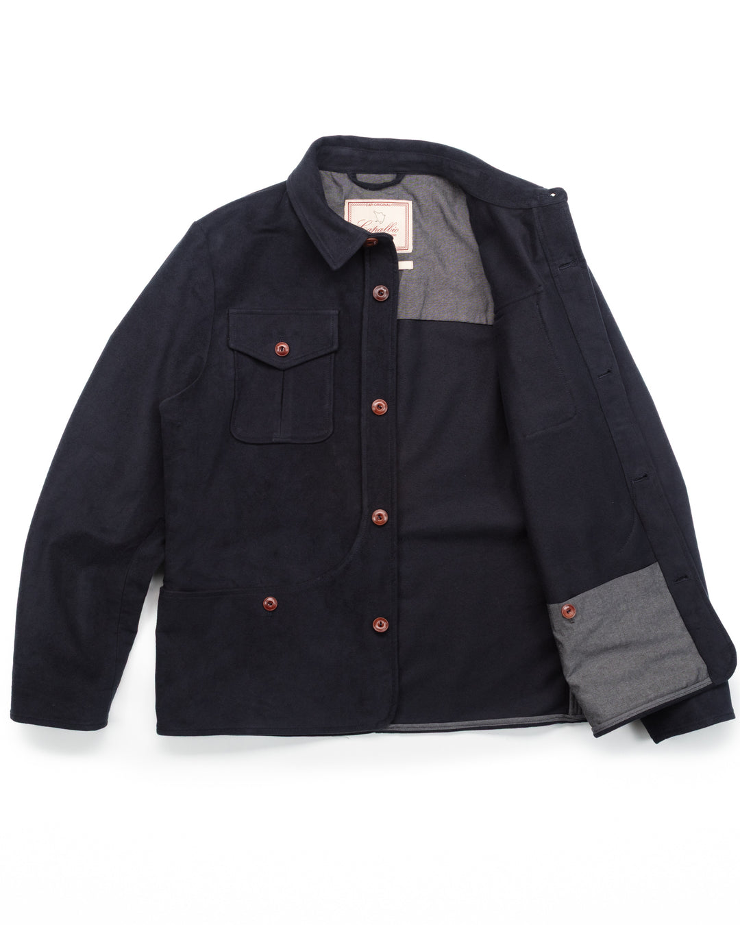 Fioravan Iconic Jacket in Navy Moleskin