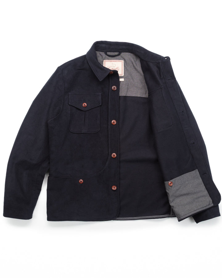 Fioravan Iconic Jacket in Navy Moleskin