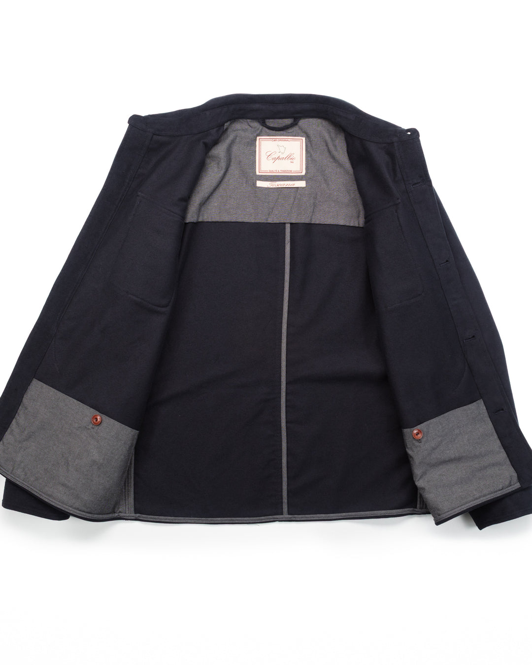 Fioravan Iconic Jacket in Navy Moleskin