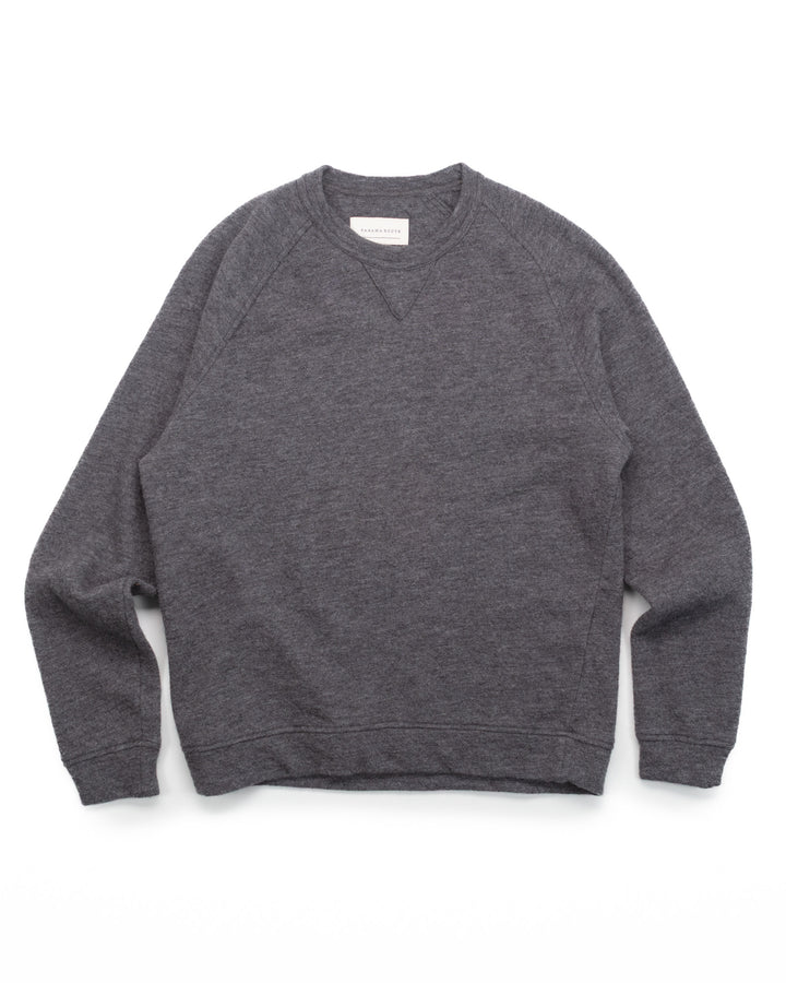 The Jeff Sweatshirt in Grey Melange Wool
