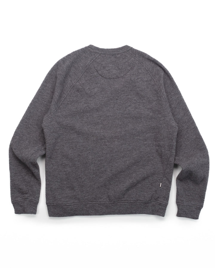 The Jeff Sweatshirt in Grey Melange Wool