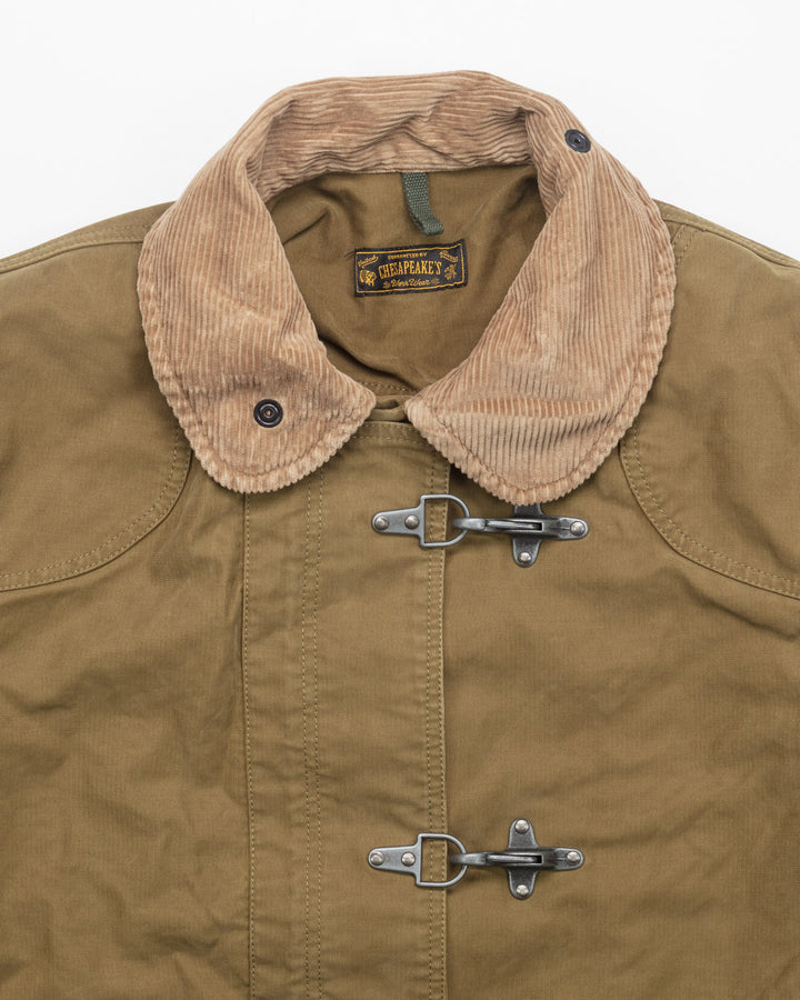 The Bedford Fireman Jacket in Khaki Jungle Cloth