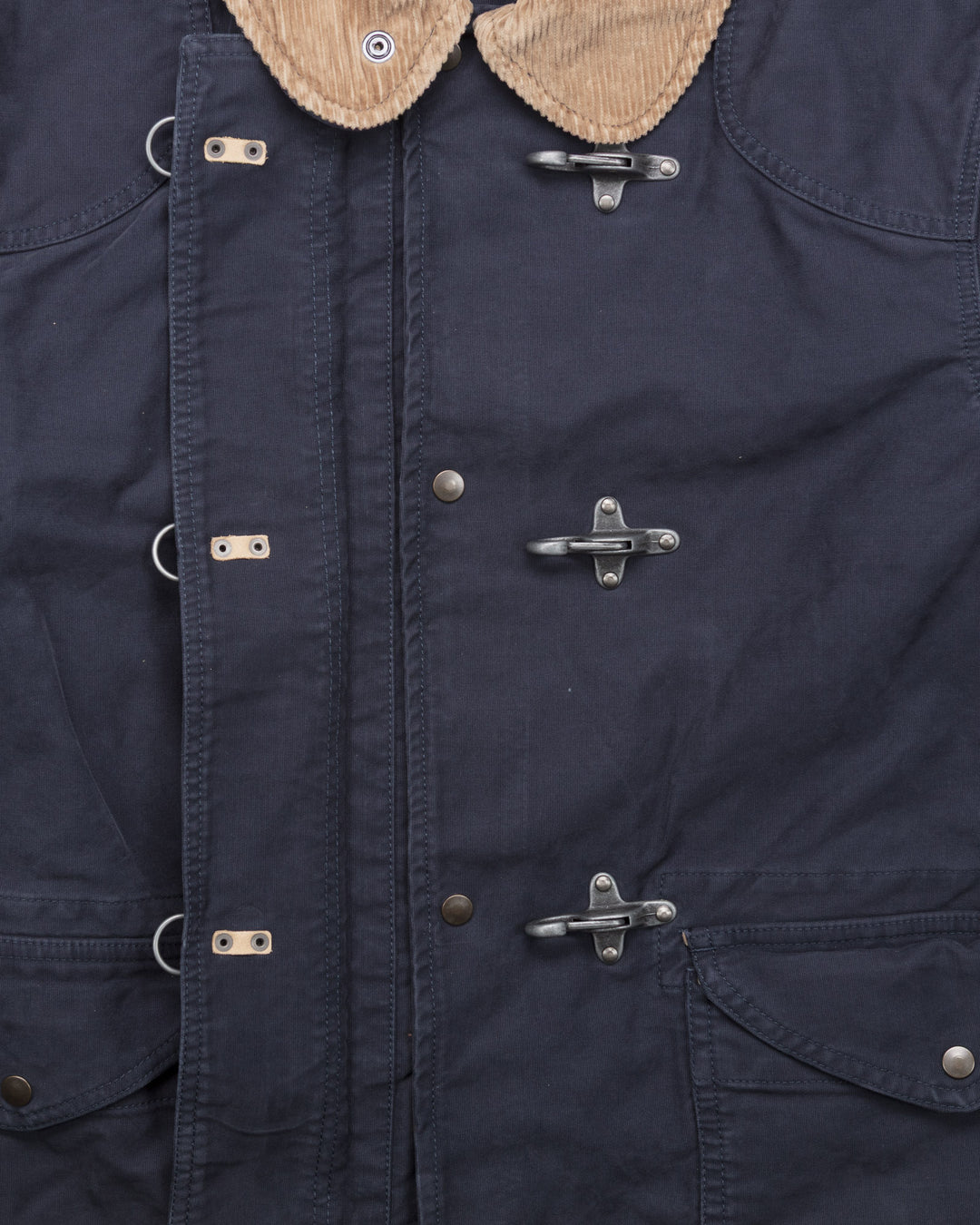 The Bedford Fireman Jacket in Navy Jungle Cloth