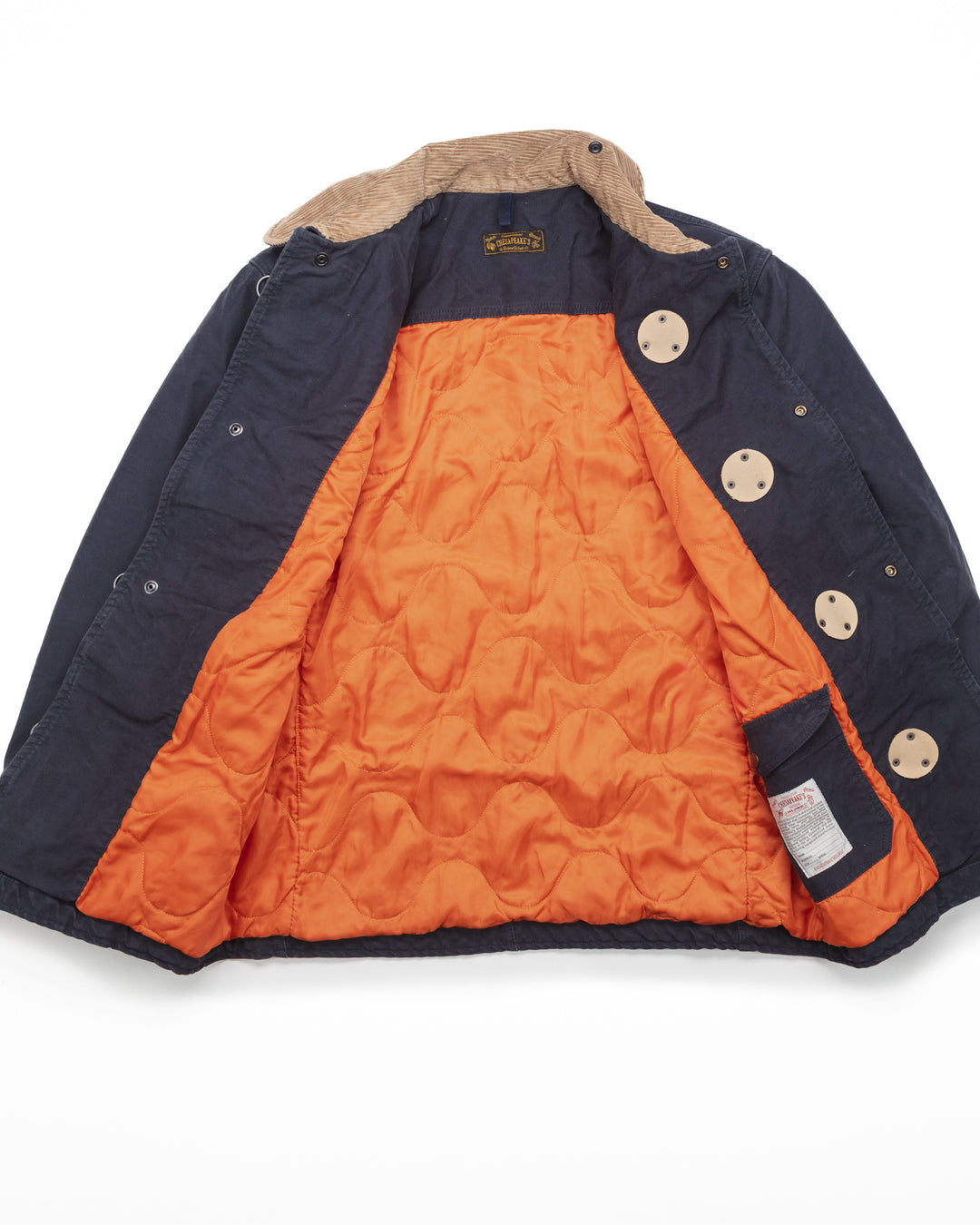 The Bedford Fireman Jacket in Navy Jungle Cloth