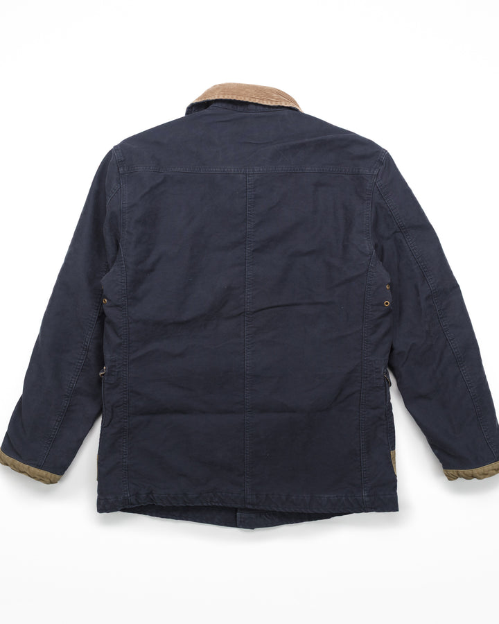 The Bedford Fireman Jacket in Navy Jungle Cloth