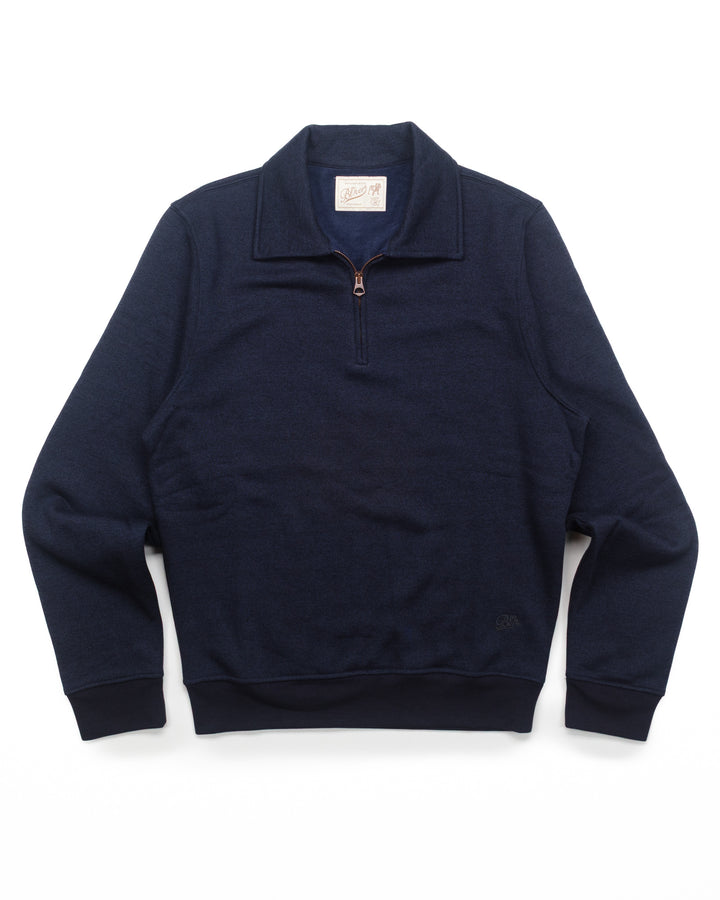 The Maryland Half Zip in Navy