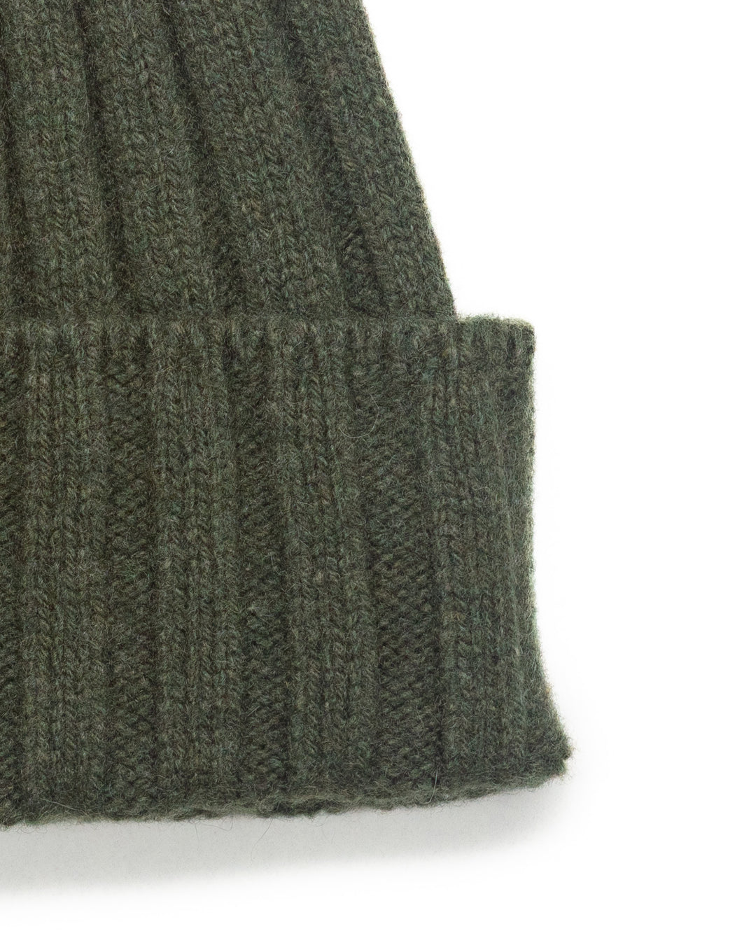 The Bale Beanie in Military Cashmere