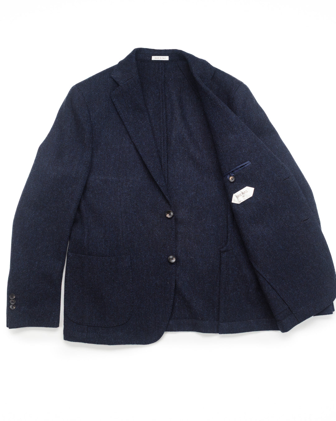The Venezia Blazer in Navy HBT Wool