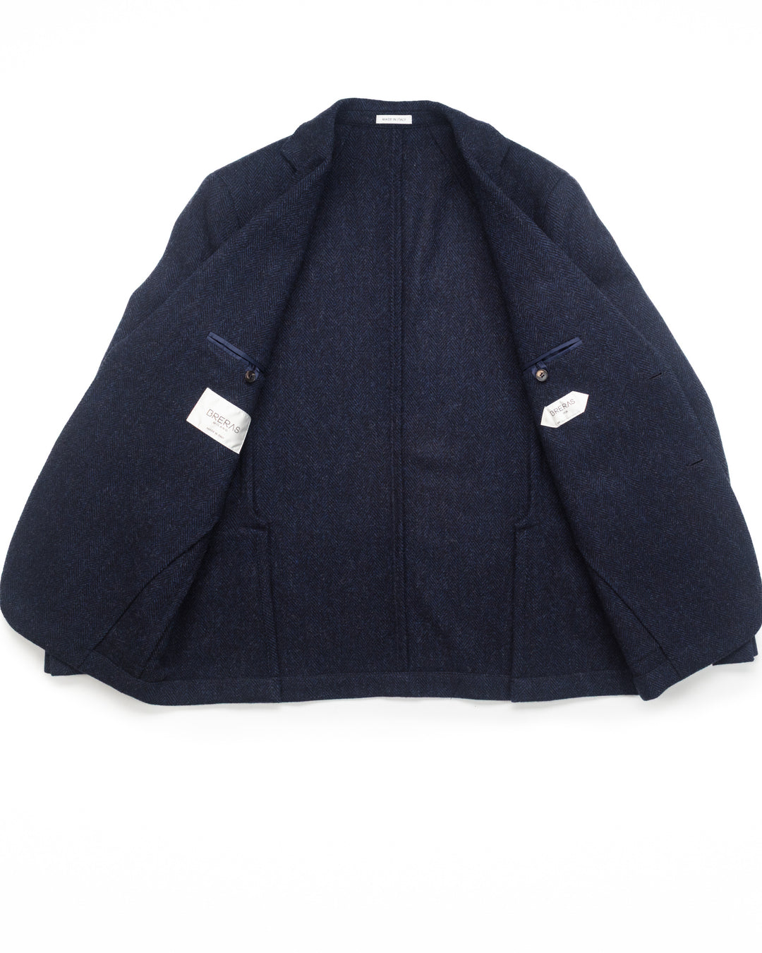The Venezia Blazer in Navy HBT Wool