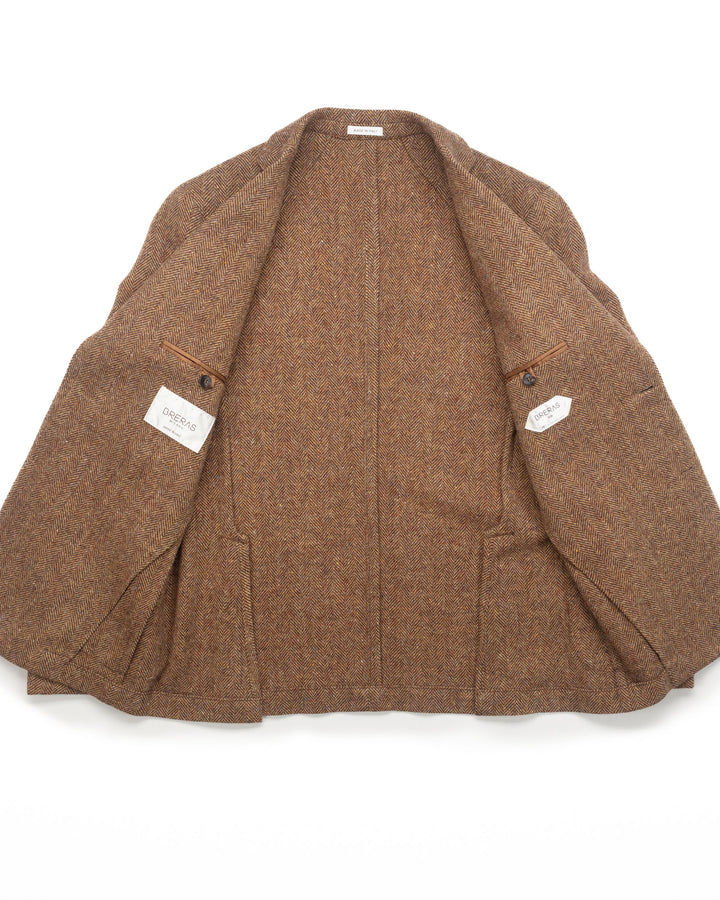 The Venezia Blazer in Tan HBT Wool
