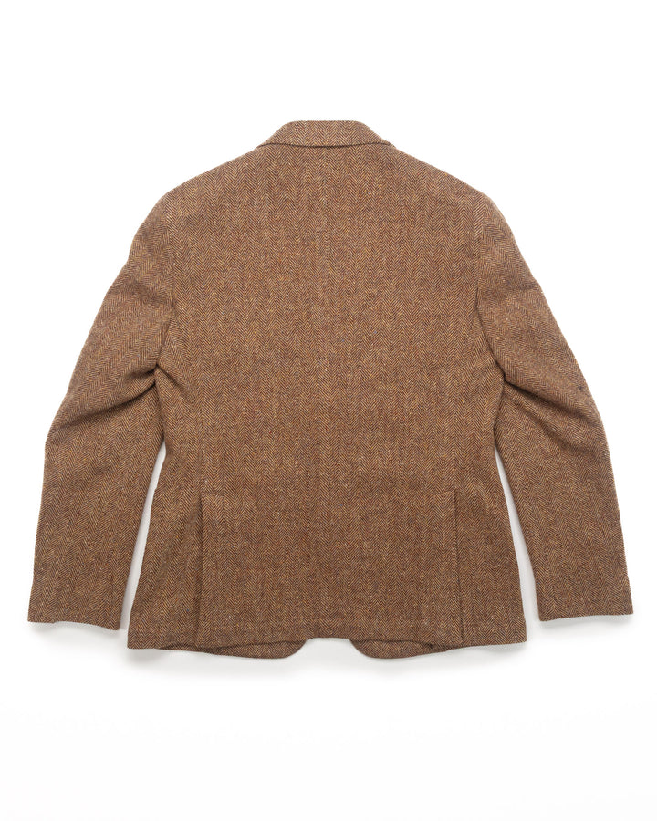 The Venezia Blazer in Tan HBT Wool