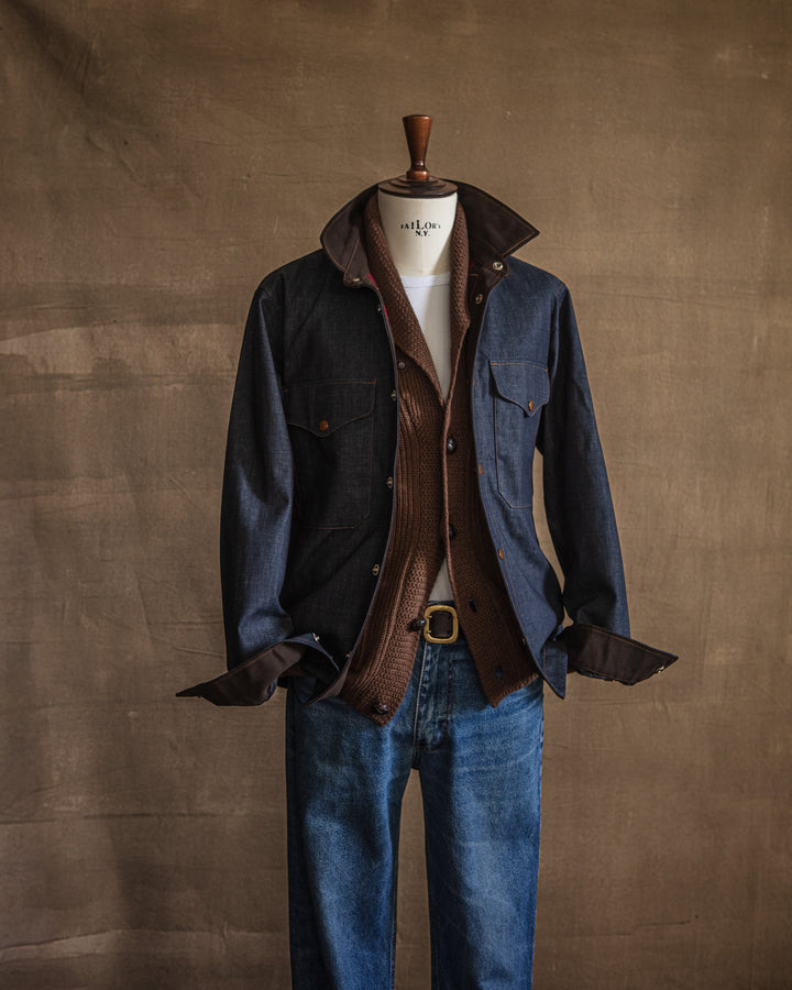 7073-CD Heavy Shirt in Denim