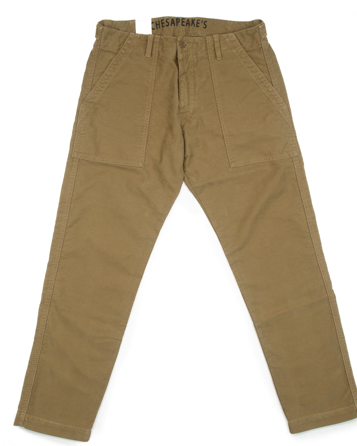 Graves Fatigue Pant in Khaki Jungle Cloth