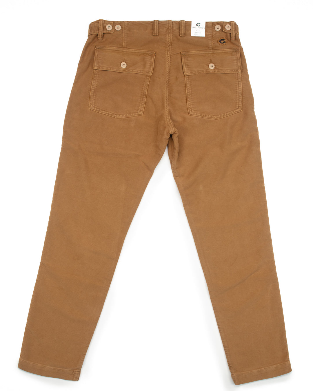 Degrasse Moleskin Fatigues in Tobacco