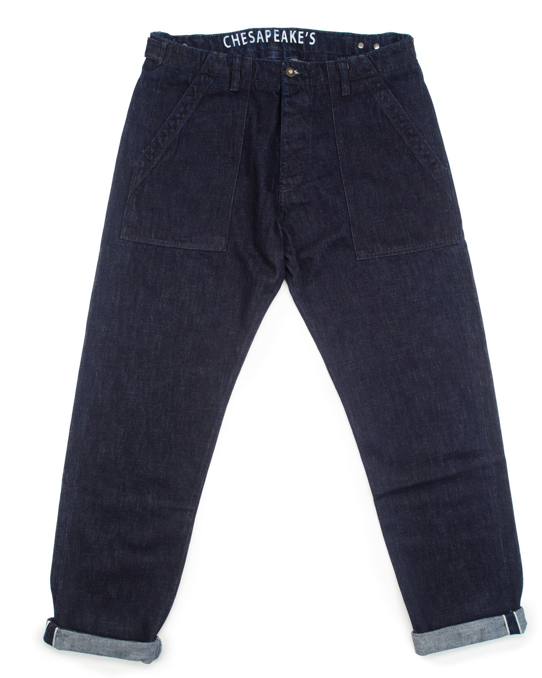 Graves Fatigues in Rinsed Indigo Selvedge Slub