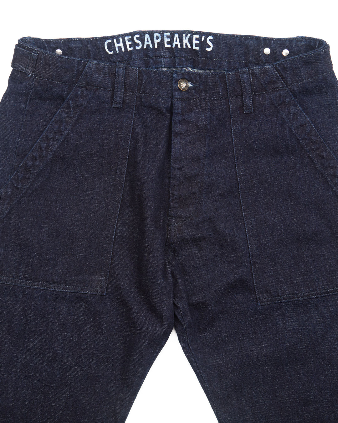 Graves Fatigues in Rinsed Indigo Selvedge Slub