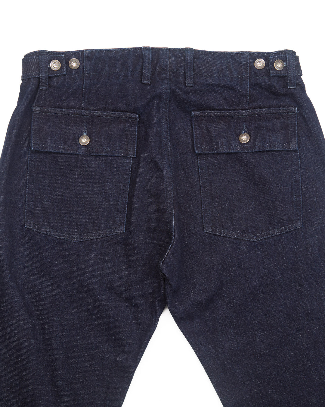 Graves Fatigues in Rinsed Indigo Selvedge Slub