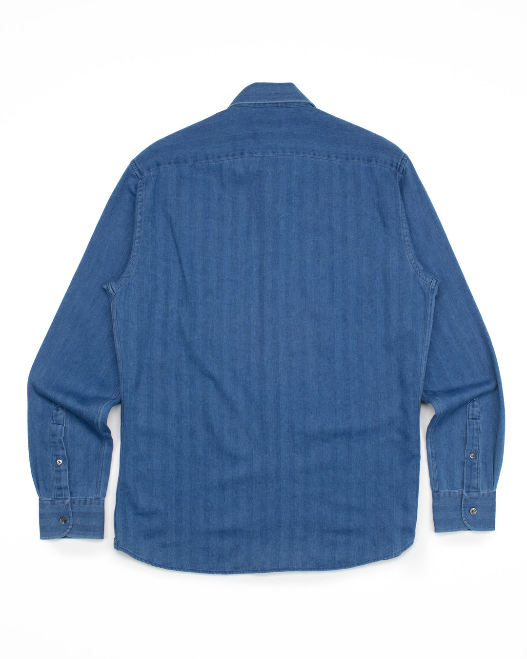 The Nigel in Indigo Herringbone