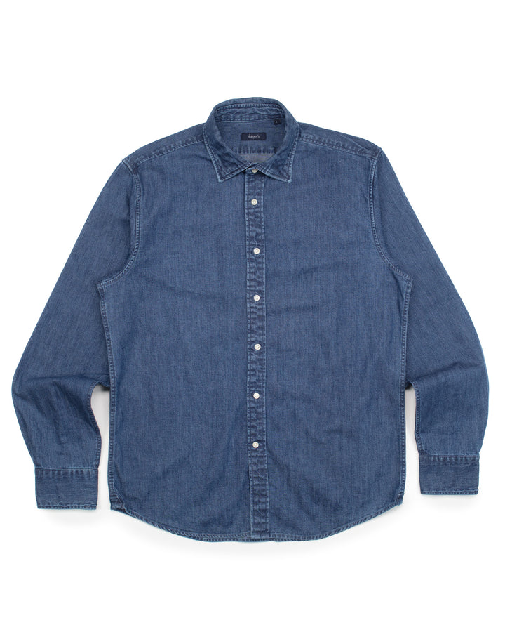 The Nelson in Rinsed Denim