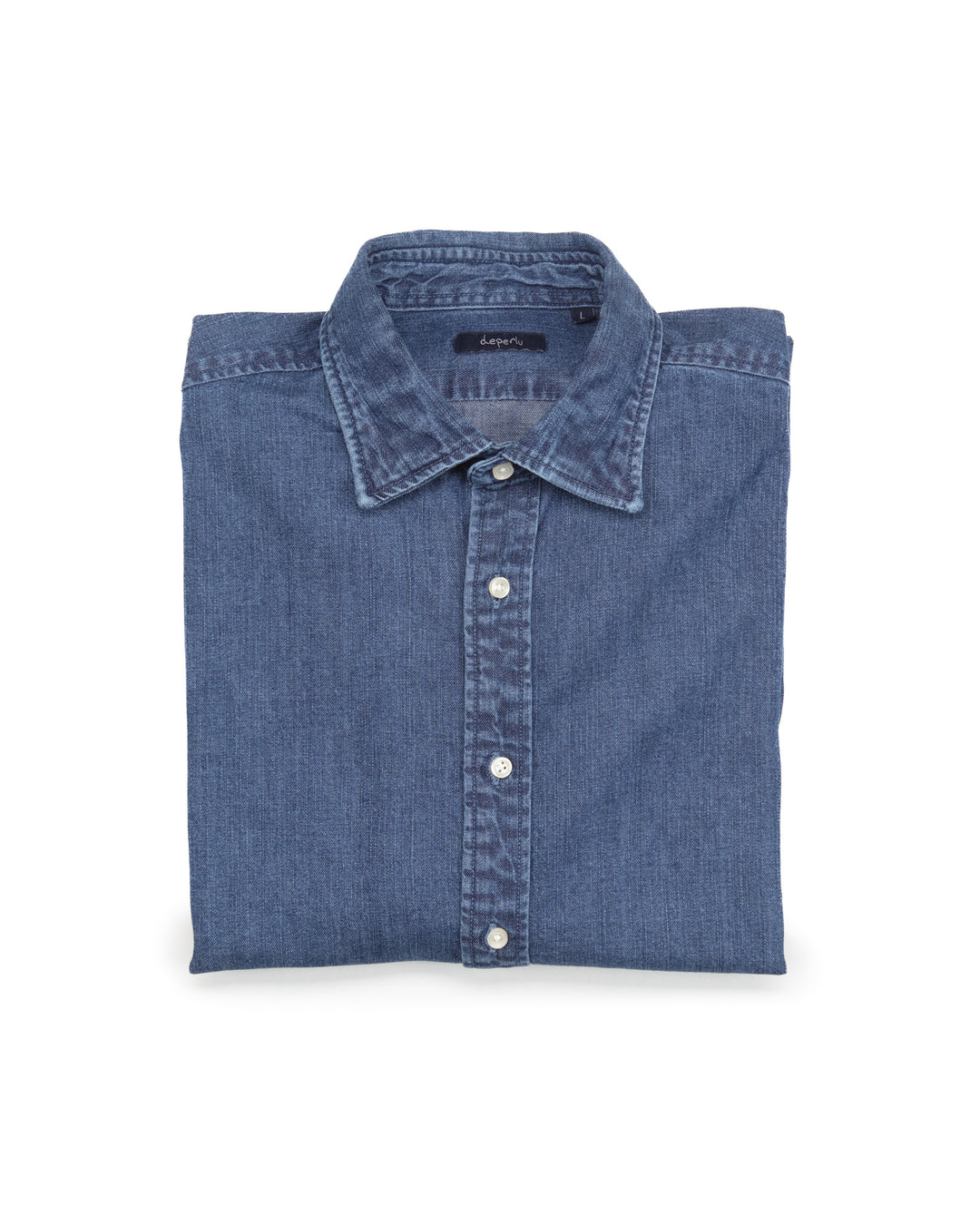 The Nelson in Rinsed Denim 2XL The Nelson in Rinsed Denim 2XL