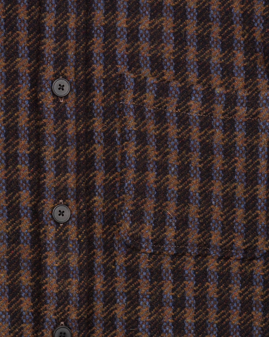 Merino Tweed in Navy