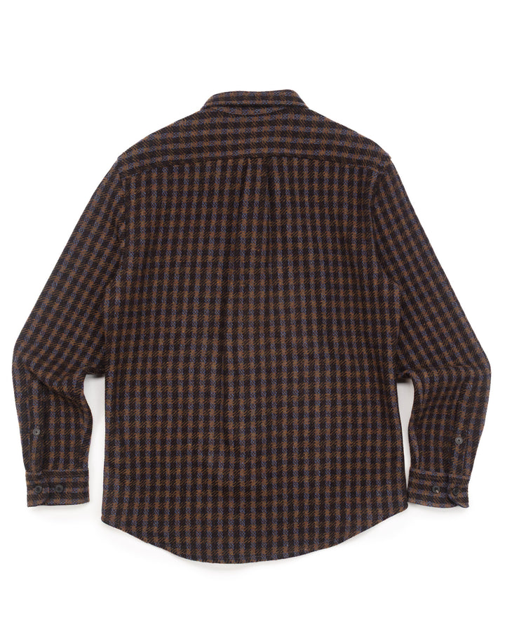 Merino Tweed in Navy